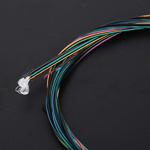 Cordas De Guitarra Cordas De Aço De Substituição, Cordas De Enrolamento De Liga De Cobre Revestidas