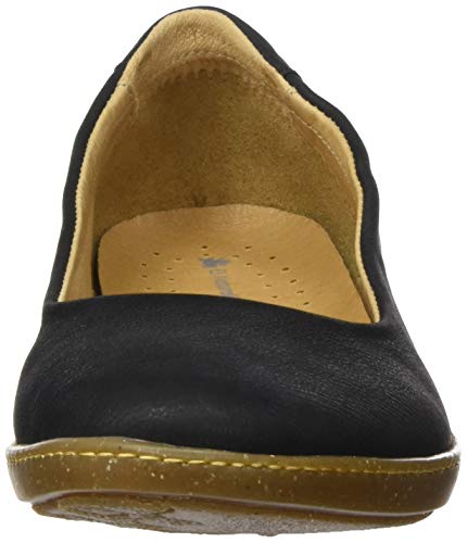 El Naturalista N5300 PLEASANT BLACK/CORAL Dames Gesloten teen ballerina's - Image 3