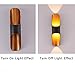 VXKAJESAE Wall sconces Creative Led Gold Minimalist Style Double Head Waterproof ，Post-Modern Wall Decoration Lighting Tools for Indoor and Outdoor Use Exterior Light Fixture