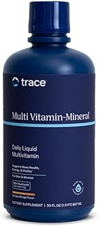 Trace Minerals Liquid Multi Vitamin-Mineral - Liquid Vitamin Supplement for Daily Health Support - Energy Support - Bone Health - Gluten-Free - Orange Mango - 30 fl oz (30 Servings)