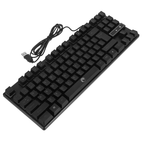 Clavier de jeu arc-en-ciel PC rétroéclairé filaire de bureau