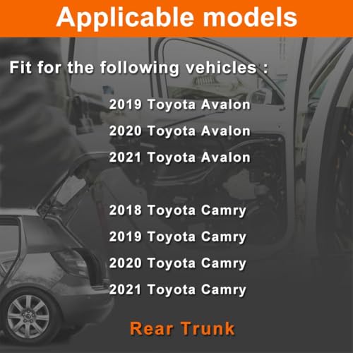 Image of Trunk Latch Compatible with 2019-2021 Camry Avalon Rear Liftgate Tailgate Lock Actuator Replace 6460006070
