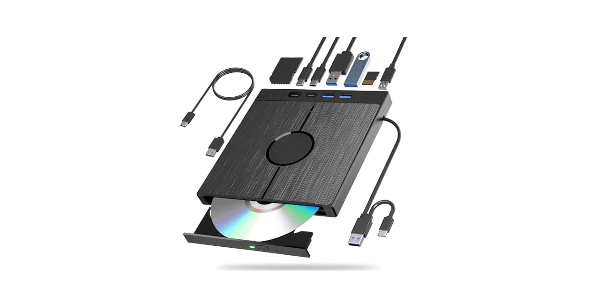 Amazon.com: External Blu Ray Drive 7in1, Portable Blueray