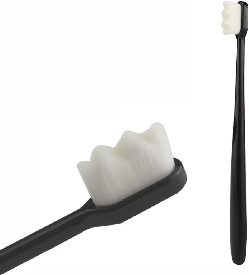 Extra Soft Toothbrush for Sensitive Gums & Teeth I Nano Toothbrush with 12000+ Micro, Nano Bristles I Advanced Tooth Cleaning Solution I Suitable for All Age Group (1)