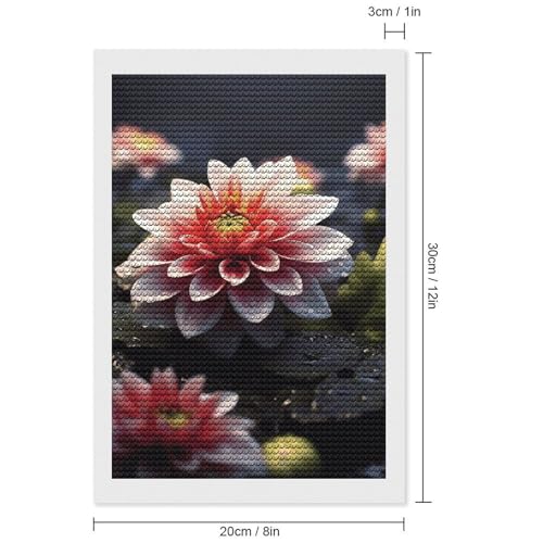 Kit de peinture diamant fleur MNVTSKOP pour adultes