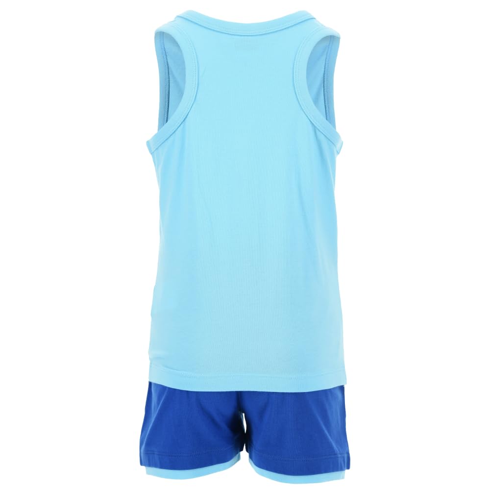 SUN CITY Spiderman Completo Bambino Estivo in Cotone con Canotta e Bermuda Marvel Outfit Spider-Man Casual