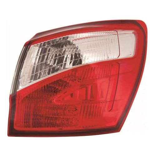 Image of XYZ Parts Rear Tail Light Assembly Outer Wing LED Compatible With Nissan Qashqai SUV 2010-2014 For UK Drivers Side Right Hand Replacement