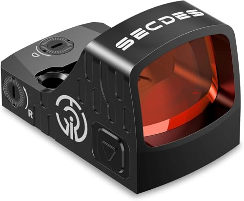 SECDES 3 MOA Red Dot Sight for Handguns, Shock & Waterproof