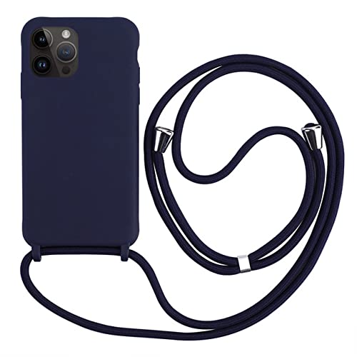 Cordon téléphone iPhone 13 ENILSA bleu foncé pour sorties