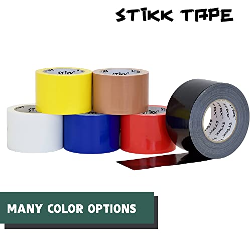 Image of STIKK Duct Tape - Green Duck Tape - 3 inch x 25 Yards - Heavy Duty Tape for Repairs, Household Projects - for Commercial HVAC and Construction - Effective Heavy Duty Waterproof Duct Tape