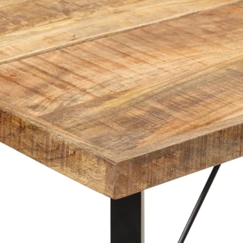 Table de Bar en Bois de Manguier Massif et Esprit Bistrot - 6