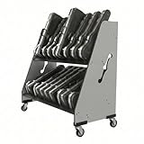 A&S Crafted Products Violin Case Storage Rack for Schools - The Band Room | Music Classroom Shelves | Made in U.S.A.
