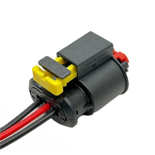 Conector de 3 pines para bobina e inyector con arnés hembra 284425-1 4