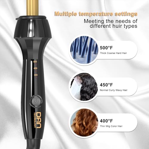 Peine eléctrico alisador Dan Hot Combs dorado miniatura 2