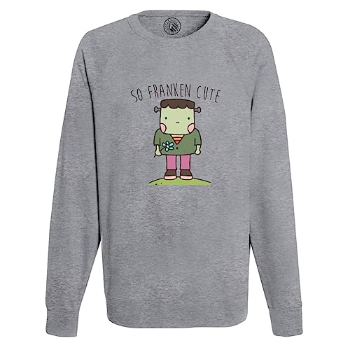 Sweatshirt Homme Halloween So Franken Cute pour Soirée d'Automne