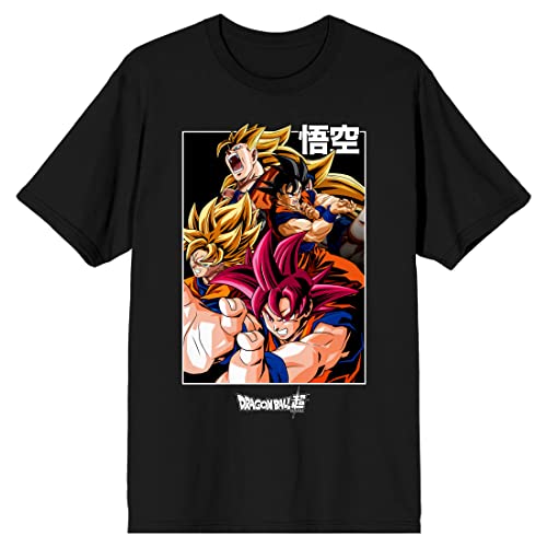 Dragon Ball Goku Super Saiyan Character Men’s Black...