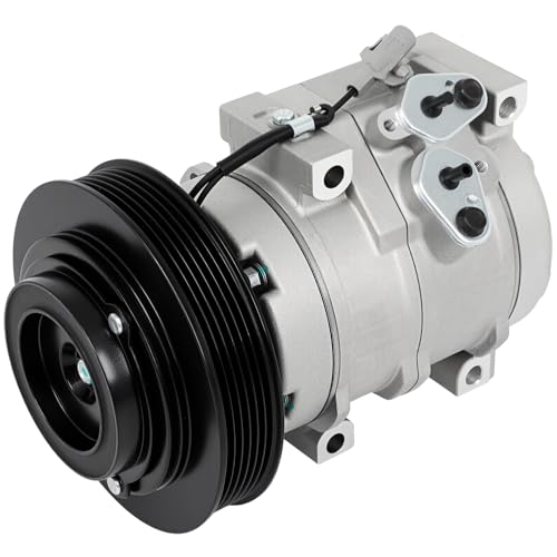 SCITOO AC Compressor for Toyota Corolla Matrix 1.8L 2003 2004 2005 2006 2007 2008 Rapid Cooling Air Conditioning Compressor with Clutch CO 27000C 8832002120 CS20101