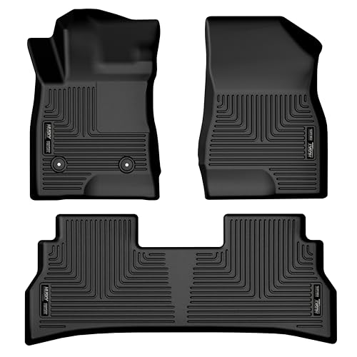 Husky Liners Weatherbeater Floor Mats | Fits 2024-2026 Buick Envista & 2024-2026 Chevrolet Trax | Front & 2nd Row, 3-pc Black - 99261