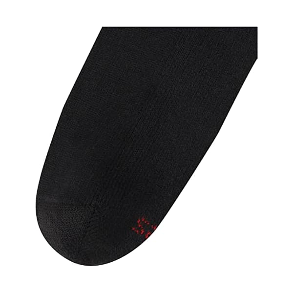 Hanes Women's 6-Pair Comfort Fit Ankle Socks, Black, 5-9 - Image 3