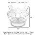 Classic Cuisine Large Cold Server with Lid, Dip Bowl, Serving Utensils, Dividers, and Ice Compartment-for Chips, Punch, Fruit, Salad, 11