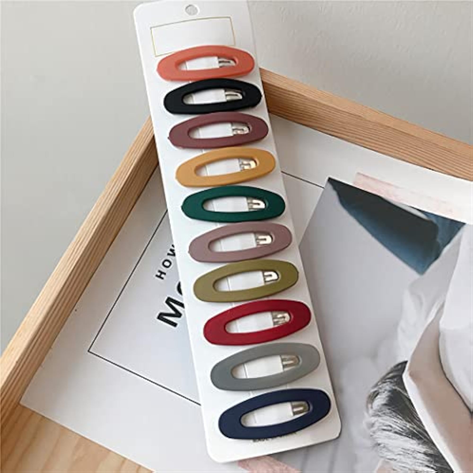 20pcs Assorted Fashion Snap Hair Clips for Girls