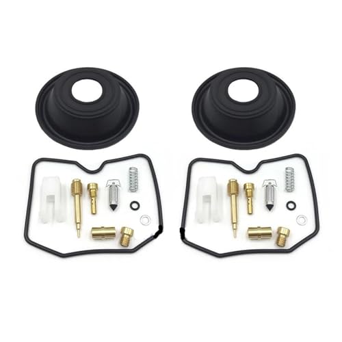 Kit de réparation carburateur ZZR250 et EX250 avec membrane piston noire