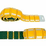 PoiToe Reductores De Velocidad De Plástico Reflectante, Garajes y Aparcamientos 5m