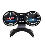 topfit Model Y Model 3 LCD Armaturenbrett Display Tesla Model 3 Instrument Cluster Head Up Display Modifiziertes Zubehör