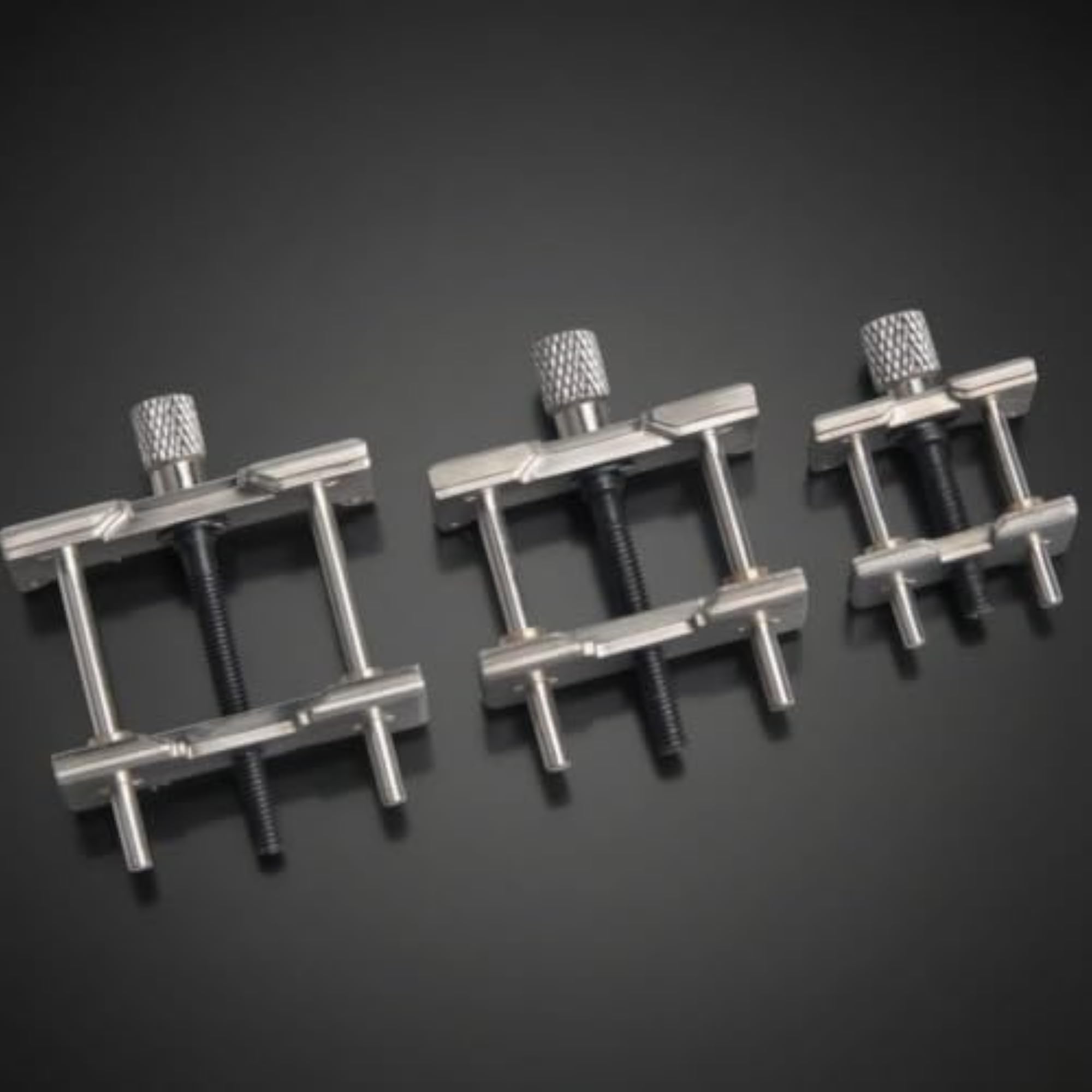 3 Pieces Adjustable Watch Movement Holder for Watchmakers