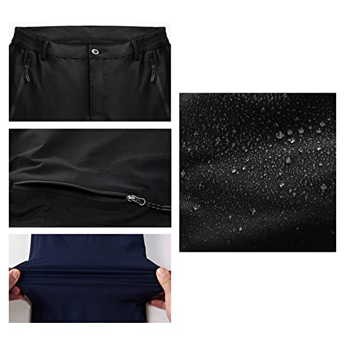 Calças De Caminhada Para Homens Ao Ar Livre Calças Esticadas Rápidas Escalando Calças De Trekking