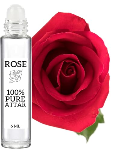 Image of 80% Scents Rose Attar Original 6ml | Attar Perfume for Men