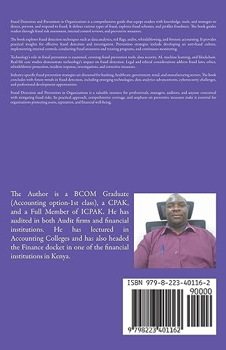 Fraud Detection and Prevention in Organizations