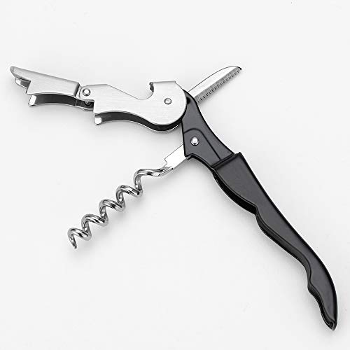 Yfs 3 Pack Professional Waiter Corkscrew With Foil Cutter And Bottle Opener, Pink Blue Green Heavy Duty Wine Key For Restaurant Waiters #TOP4