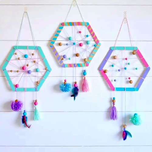 Wisyok 240 Pcs Colored Popsicle Sticks For Crafts, 4.5 Inch Colored Wooden Craft Sticks, Ice Cream Sticks, Rainbow Popsicle Sticks, Great For Diy Craft Creative Designs And Children Education #TOP6