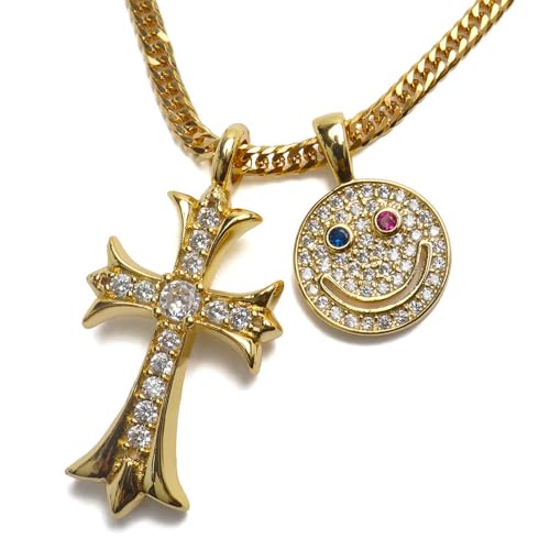 [silver KYASYA] XeX NXlbNX jRlbNX Xg[lbNX _u약 S[h 18KGP LL X}C \ Y AΉiS[hA60cmj