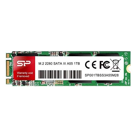 Silicon Power 1TB A55 M.2 SSD SATA III Internal Solid State Drive 2280 SU001TBSS3A55M28AB Cover