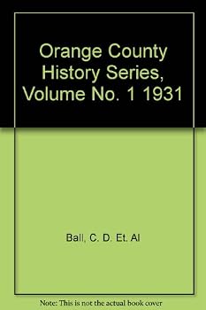 Hardcover Orange County History Series: Volume No. 1, 1931 Book