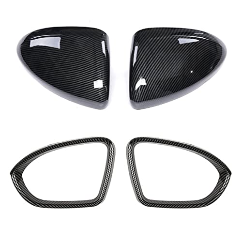 Garniture autocollante rétroviseur Buick Regal 2017-2021 en ABS carbone