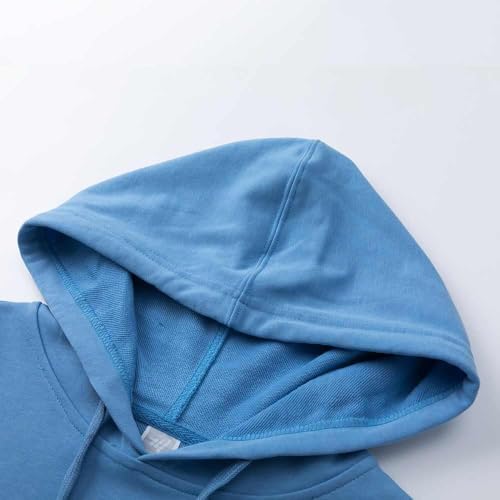 COOZEBRA Pullover selbst gestalten, Kapuzenshirt Bedrucken für Männer Frauen Erwachsene, personalisierte Pullover mit Text, Foto oder Bild