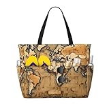 Design extra large : ce sac fourre-tout de plage offre un intérieur spacieux de 45 x 38 x 17 cm, pour emballer des vêtements, des serviettes, des maillots de bain, des bouteilles d'eau, des parapluies, et plus encore. Pour les voyages en famille, les escapades du week-end ou pour une utilisation quotidienne.