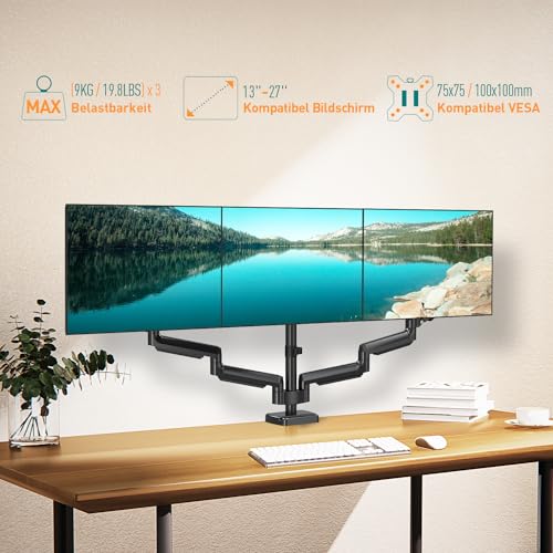 Monitorhalterung für 3 Monitore von ELIVED