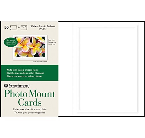 Cartes de montage photo en relief haut de gamme Strathmore ST105