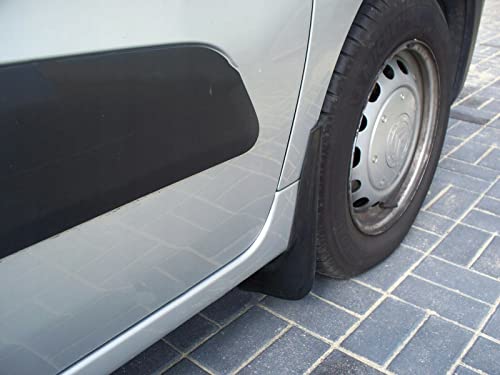 2 parafanghi neri anteriori sinistro e destro per