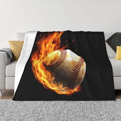 Couverture de baseball en microfibre 203x152 cm jeté de lit flanelle - 2