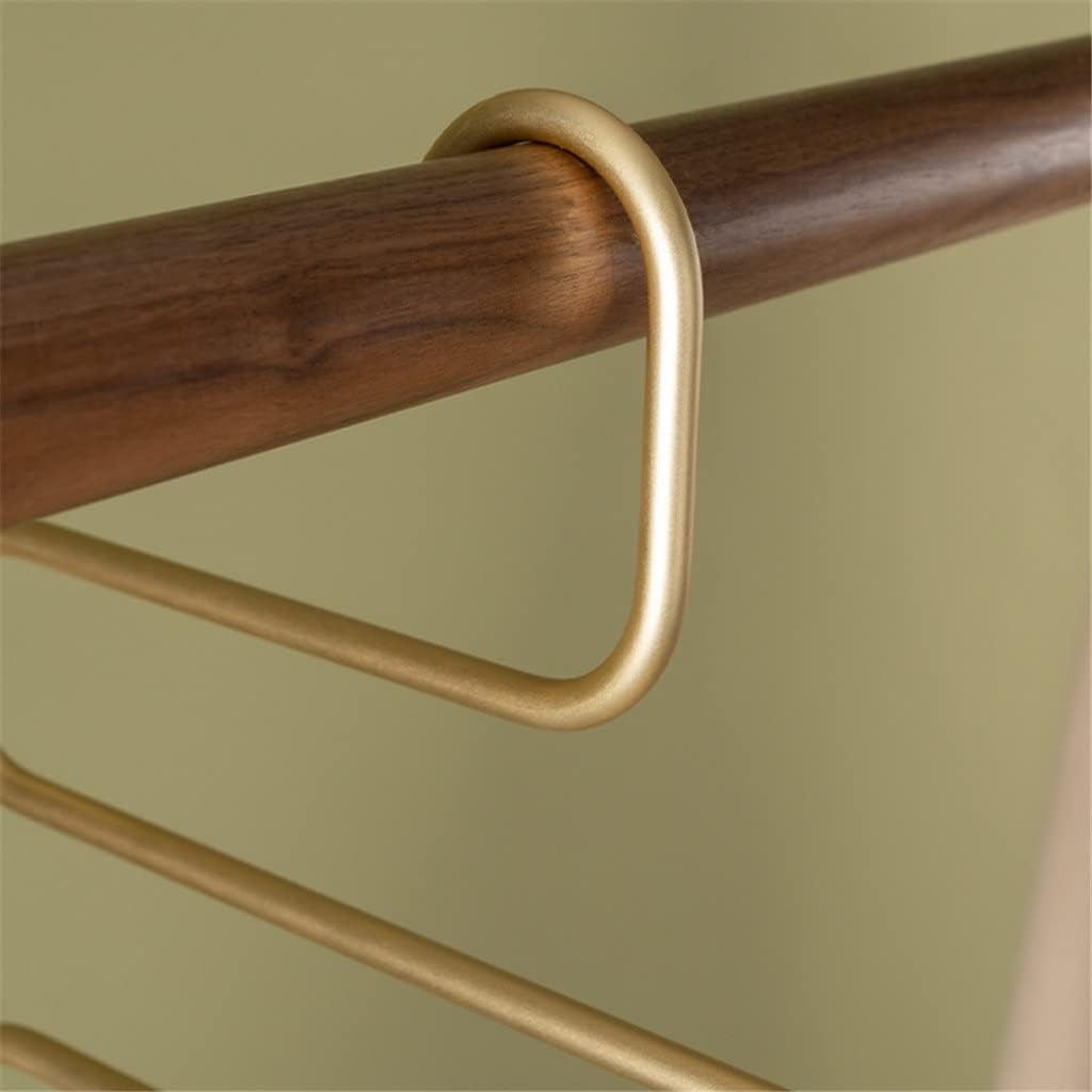 S Shape Pants Racks 5 Layers Clothes Hangers Aluminum Alloy Storage Multilayer Trousers Organizer Hanger(D)