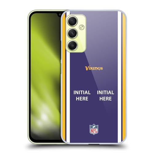 Coque Samsung A34 5G NFL Vikings personnalisée pour les jours de match