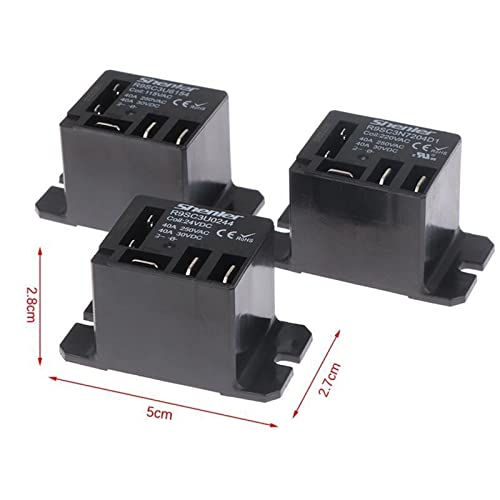 Relé electromecánico R9SC3N7204D1 de 24V para sustitución de NT90TPNCE220CB 3