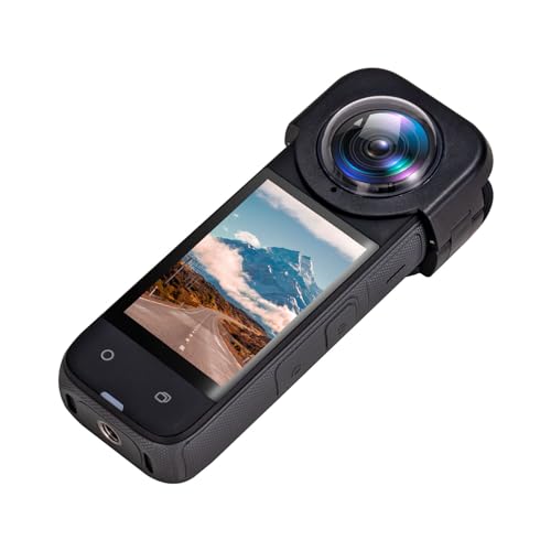 Caméra d'action 360 verre trempé pour éviter les rayures d'objectif