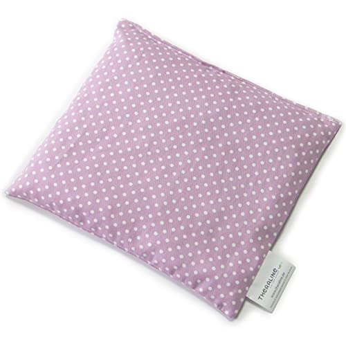 Theraline Kirschkernkissen 23 x 26 cm Punkte flieder Kirschkerne