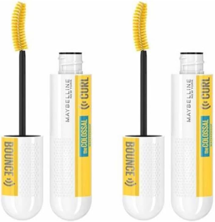 Colossal Curl Bounce Mascara, Big Bouncy Curl Volume, Up To 24 Hour Wear, Clump Free, Black